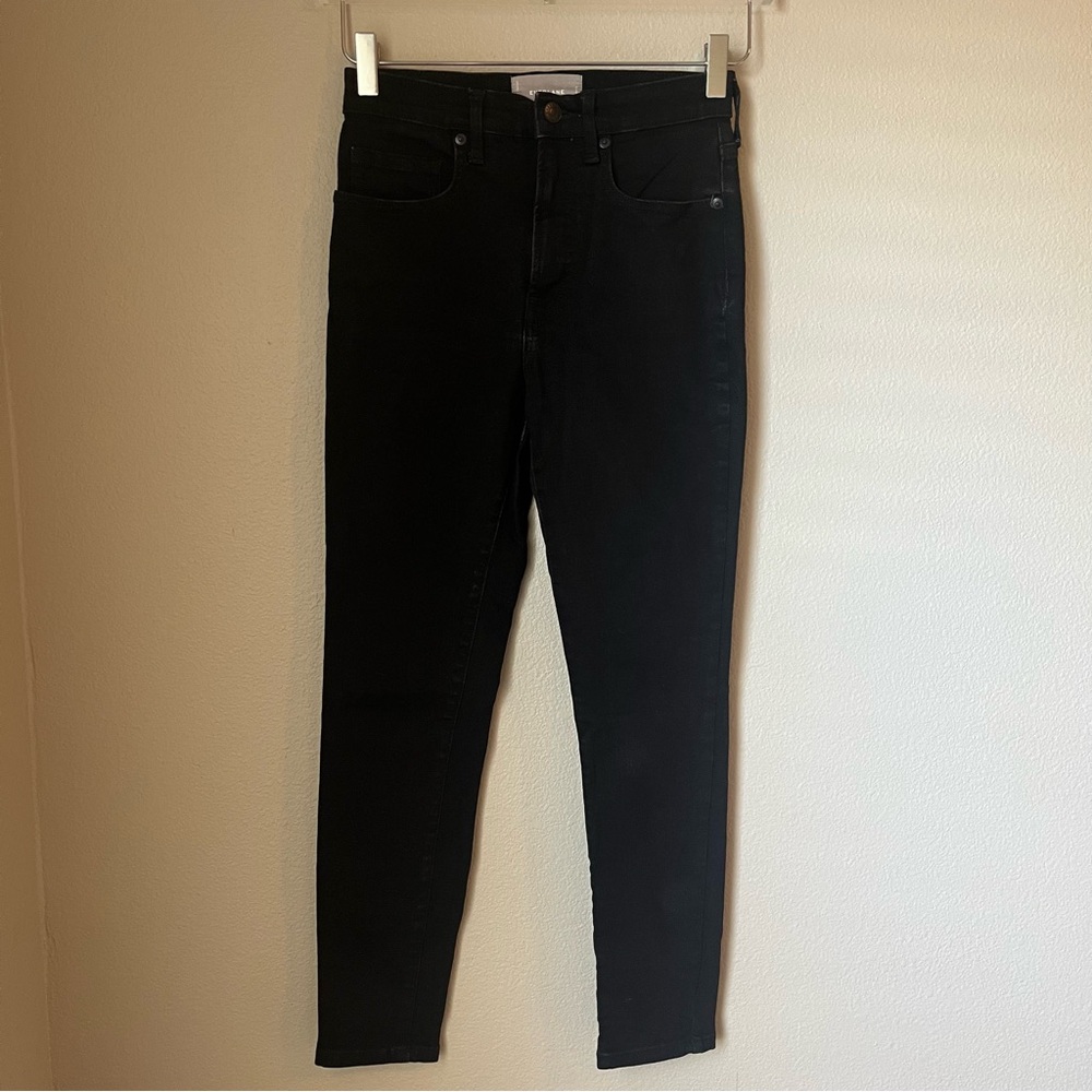 Everlane Black Skinny Ankle Jeans Size 26